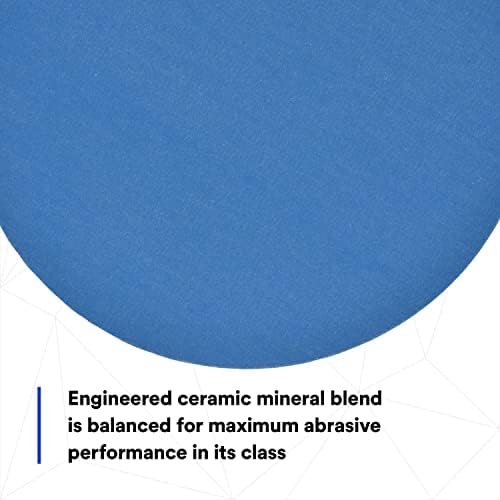 3M Stikit Blue Abrasive Disc Roll 321U, 36271, 5 in, 320 Grade, 100 Discs per roll