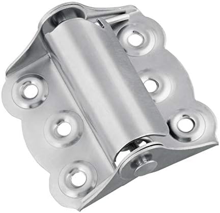 National Hardware N190-736 Spring Hinges 2-Pack Zinc Plated 2-3/4 in Full Surface Steel Door Hinges for Screen and Lightweight Utility Doors No Mortising Required