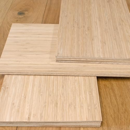 1/8" x 12" x 12" Bamboo Plywood - Perfect for CNC, Laser Cutting & Engraving - Xtool -Cherokee Wood Products (8pcs)