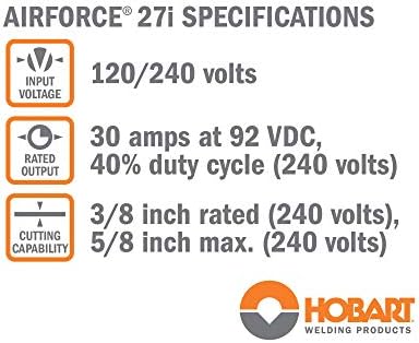 Hobart - 500575 AirForce 27i Plasma Cutter