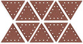 WEN 6377SP150 150-Grit Hook & Loop 11-1/4-Inch Triangle Drywall Sander Sandpaper, 10 Pack