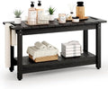 35" Shower Bench, Waterproof HIPS Shower Stool for Shaving Legs
