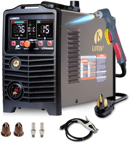 LTP6300D 63A Drag-Cut Pilot Arc Plasma Cutter 110V/220V