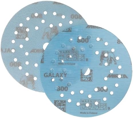 Mirka Galaxy Multifit 5 Inch Ceramic Sandpaper 800 Grit Hook & Loop 50 Pack