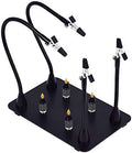 Magnetic Helping Hand, Soldering Helping Hands, 4 PCB Pillars Circuit Board Holder with Flexible Metal Arms Heavy Duty Base Electronic Repair Tool