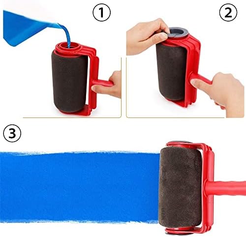 Seamless Paint Roller Brush Tool Flocked Edger Office Wall Painting