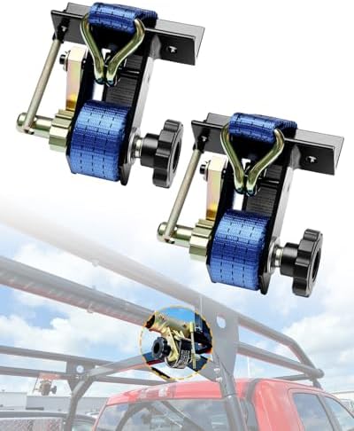 Lumber Rack Ratchet Straps, Ladder Rack Straps, Truck/Pipe/Roof Rack Straps