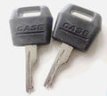 3Pcs Black Ignition Keys for Case Keys Heavy Equipment Replacement Key for Case IH Tractor Dozer Backhoe D250 for Case/International Harvester Excavator Key,Switches and Relays Ignition Starter