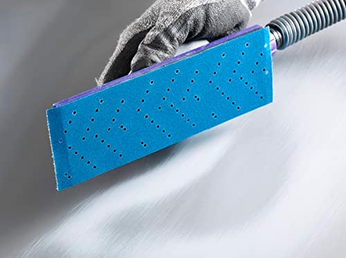 3M Hookit Blue Abrasive Sheet Roll, 36190, Multi-Hole, 2.75 in x 13 yd, 150+ Grade, Automotive Sanding Roll Sandpaper for Coating Removal, Body Repair, Auto Sanding