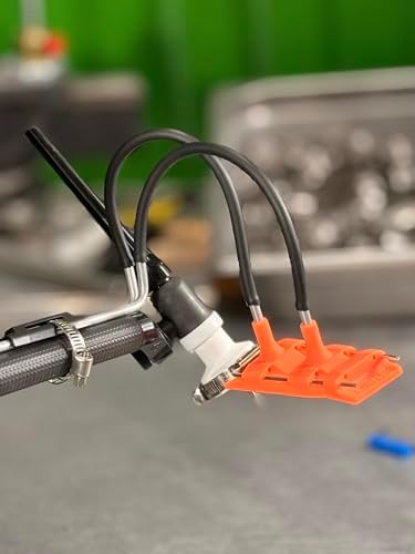Furick Freddicello (TSFC) TIG Welding Trailing Shield System, Gas Purge System with Swivel Design, Compatible with any cup from Fupa12 up to SSBBW (Orange)