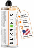 Flexible Epoxy Wood Filler & Putty, 450ml Dual Cartridge, Warm