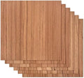 Proflex Red Rose Plywood 6pcs, 1/8" x 12” x 12” Real Wood Plywood Sheets Premium “A” Grade with Smooth Sanded Finish, Perfect for Laser Cutting & Engraving, Crafts, and DIY Projects.