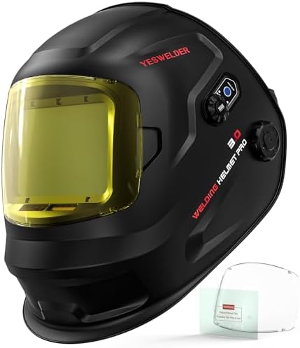 YESWELDER True Color Welding Helmet, Smart LCD Auto Shade