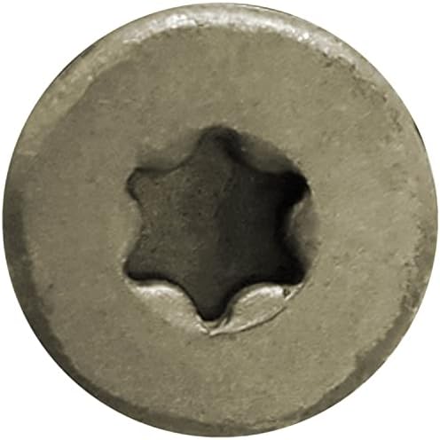Jake Sales #15 x 10 Bronze Exterior Wood Screws - Torx Flat Head - ACQ Compatible - 1 lb Box (~12 Count)