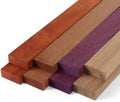 Novabright 8 Pcs Exotic Hardwood Lumber 3/4" x 2" x 24"