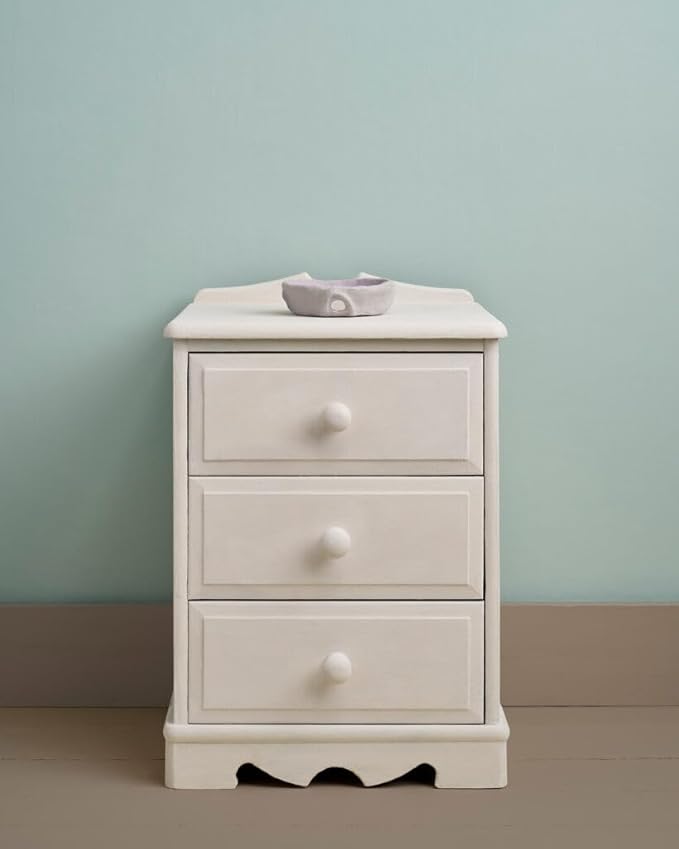 Annie Sloan Chalk Paint® (Rococo White, 500 ml/16.9 Fl Oz) a unique decorative paint for furniture, cabinets and home décor with no sanding or priming