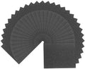 HARFINGTON 30pcs Sandpaper 120 Grit 9 x 11 Inch Waterproof Backing Silicon Carbide Abrasive Wet Dry Sanding Sheets for Wood Finishing, Metal Sanding, Automotive Polishing