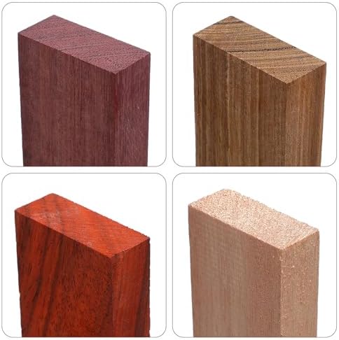 8 Pcs Exotic Hardwood Lumber 3/4" X 2" X 24"