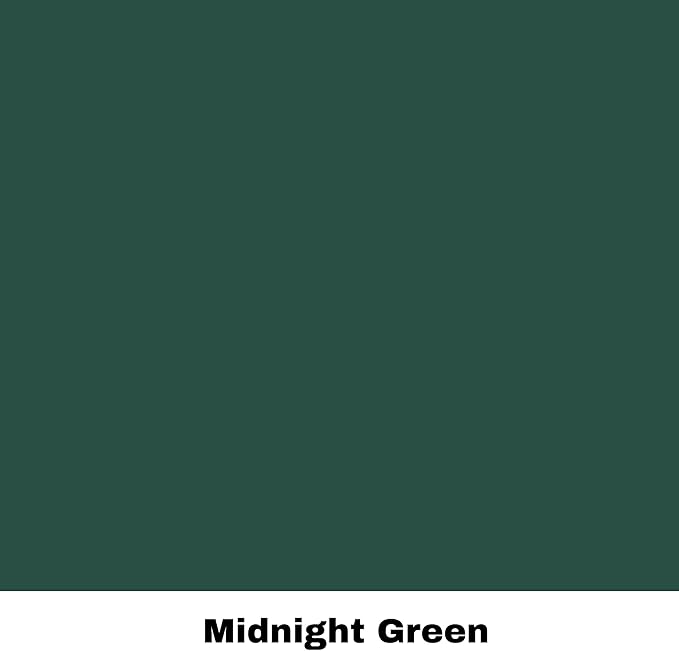 Dixie Belle Silk All-in-One Mineral Paint - Midnight Green (16oz) - Deep Blue Green Water Based Built-In Primer + Topcoat for Wood + Metal - Furniture Paint - Low Reflective Finish