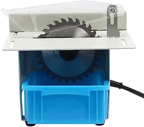 5-in-1 Mini Table Saw, Speed Adjustable Table Saws for Crafts, 750W Electric Desktop Grinder Polisher Sander for Cutting Polishing Grinding Carving Drilling of Wood Jade Metal Agate