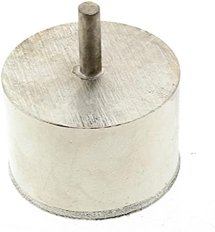 1pc 20-50mm 3/4"-2" Grit 80 Diamond Mounted Point SPHERICAL CONCAVE Head Grinding Bit Jade Carving Tools Sculpturing Bead Stone Gems,Diameter 21mm