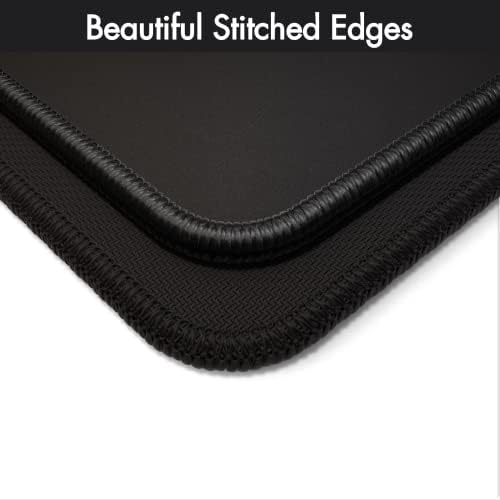 Gamer Boss - Gaming Mouse Pad - 32 x 12 Inches - 4mm Thick with Stitched Edges, Non-Slip Rubber Base, Premium Cloth Mousepad, Desk Mat for Laptop, Keyboard, Computer & PC (Ranger, Black)