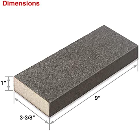 IVY Classic 42041-6 Fine Drywall XL Sanding Sponge, Flex-Abrasive, 6-Pack