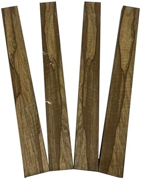 Exotic Wood Zone Sapele Turning Blank (4 pcs) - Kiln Dried Hardwood for Eco-Friendly Woodworking, Woodturning, Wood Lathe, Sustainable Wood, Woodcraft, DIY Projects (2" x 2" x 6")
