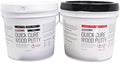 System Three Quick Cure Putty, Ebony, 2-Gallon Kit