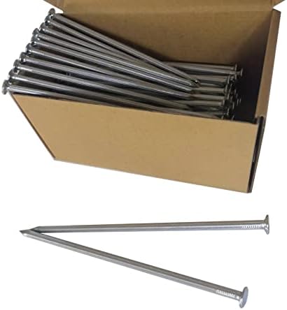 Metal Stakes,35Pcs 6 Inch Galvanized Landscape Spikes,Garden Nails for Turf,House Construction,Carpentry NailTent and More