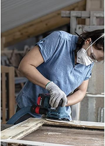 Bosch Professional 50x Expert C470 Sandpaper (for Hardwood, Paint on Wood, 115x230 mm, Grit 320, Accessories Orbital Sander)