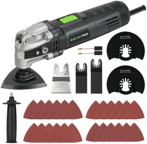 GALAX PRO Corded Oscillating Multi Tool Kit 3.5A with 30Pcs Accessories