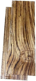 Zebrawood Lumber 3/4"x4"x12" - 2 Pack