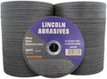 400 Pack 6" Cut-Off Wheels Lincoln Abrasives .045" Metal & Stainless Steel