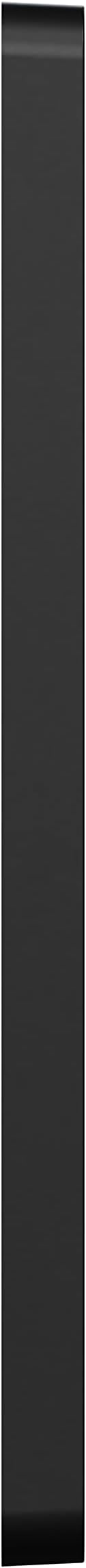 Square D by Schneider Electric Square D X Series Wall Plate for Outlet and Light Switch, Mid Size Plus 3 Gang, Matte Black (Pack of 2)