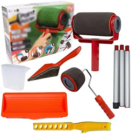 No Seam 9pcs Paint Roller Multifunctional Household Use Wall Decorative Brush Tool Painting Brushes