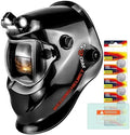 TRQWH Auto Darkening Welding Helmet with Light True Color Welding Hood
