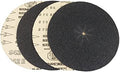 STARCKE Premium 7" x 5/16" Silicon Carbide Slotted Edger Floor Sanding Discs | for Glass, Metal, Concrete, Composites, and Wood (25 Pack, 100 Grit)