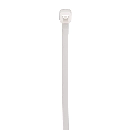 Panduit PLT2M-M Cable Tie, Miniature, Nylon 6.6, 8.0-Inch Length, Natural (1,000-Pack)