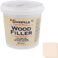 Goodfilla Neutral Base,1 Quart (3.5lbs) Wood and Grain Filler, Stainable, Tintable, Sandable, Zero Waste, Non-Toxic, USA Made