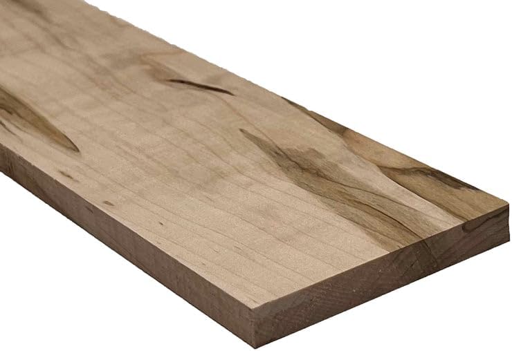 Ambrosia Maple Thin Stock Lumber Boards Wood Crafts 3/4" x 5" x 24"