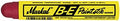 Markal 80622 B-E Paintstik Solid Paint Ambient Surface Marker, Red (Pack of 12)