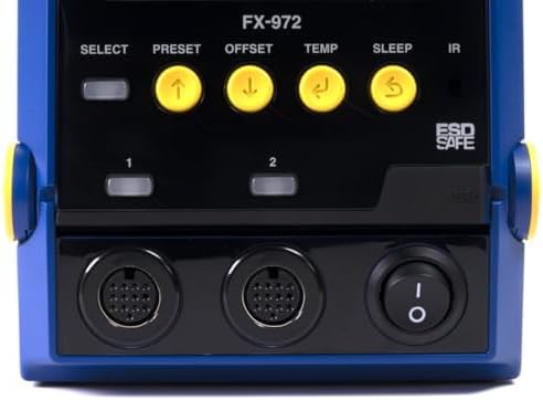 Hakko FX972-010 - Dual Port Soldering Station with FX-9701 Iron