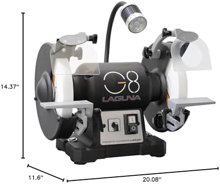 New! Laguna G8 Bench Grinder - MBGG8-001