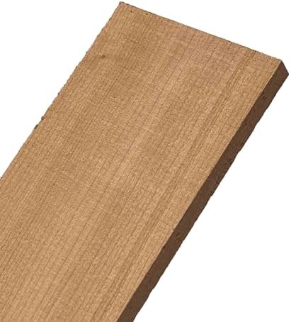 Exotic Wood Zone's Exotic Wood Zone's Cherry Thin Stock Lumber Boards Wood Crafts 1/2" x 3" x 24"(1 Piece)