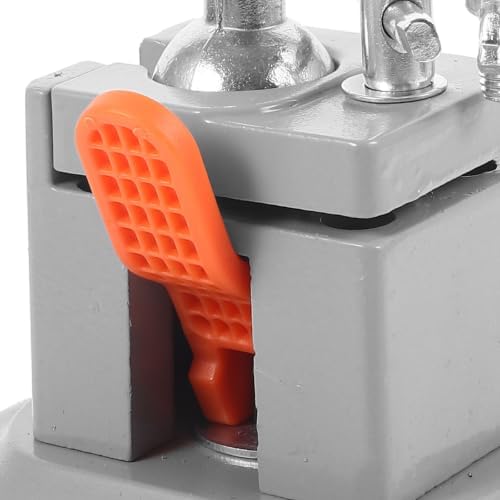 Garneck Clamp on Bench Vise with 360-degree Rotation and Secure Grip, Metal Tool Table Vise for Woodworking and DIY Craft Making, Portable Workholding Device for Home and Workshop Use