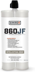 Polyurea Joint Filler 22Oz Cartridge - Fills Concrete Joints - Fast Setting, 100% Solids, VOC Free - Excellent UV Resistance, Moisture Insensitive, Large Shave-Time Window (Intellectual Gray)
