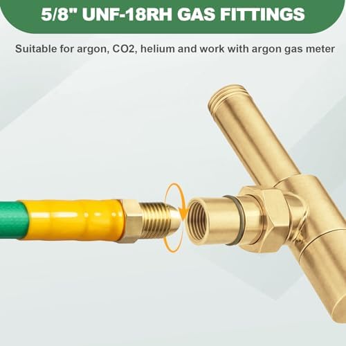 8.2FT Argon Gas Hose, Inert Gas Welding Hoses for MIG/TIG Regulator