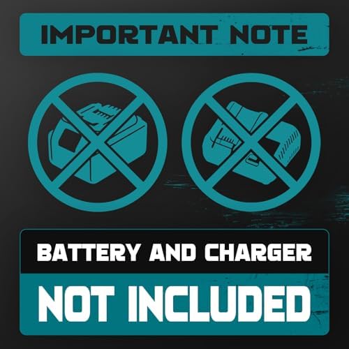 LIVOWALNY 220W-250W Power Inverter Compatible with Makita 18V Battery, DC 18V to AC 110-120V Power Station with 1 AC Outlet, 2 USB, 1 Type-C & LED Light, for Camping Power Outage (No Battery) (2-Pack)