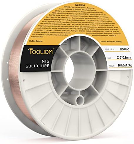 TOOLIOM ER70S-6 0.030" Mild Steel MIG Welding Wire 10LB